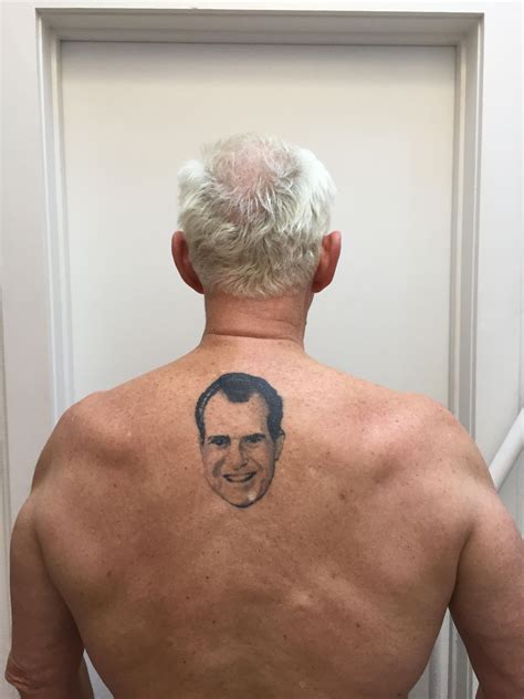 roger stone nixon tattoo.